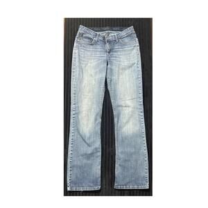 Wrangler Women’s Shiloh Jeans Size 9x36 Medium Wash Stretch Denim
